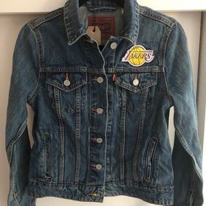 Levi’s NBA denim trucker jacket - Lakers